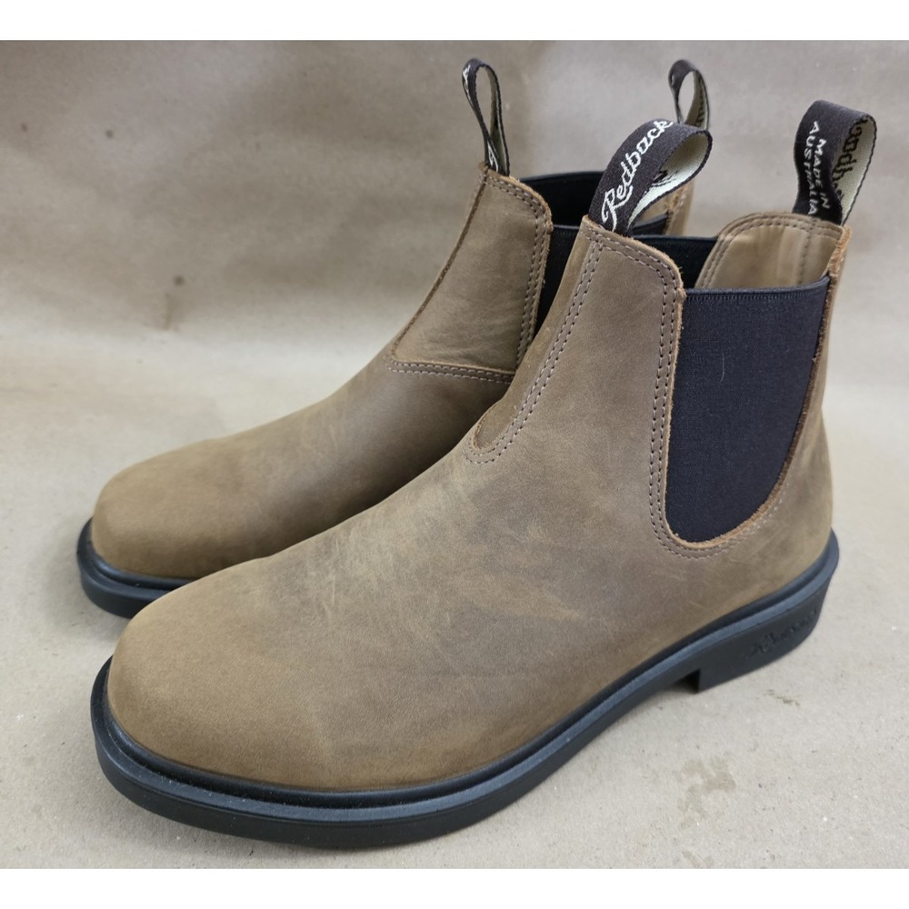 Redback (Sz 7) Boots Whistler Dress Boots Pipeline Brown Nubuck Chelsea